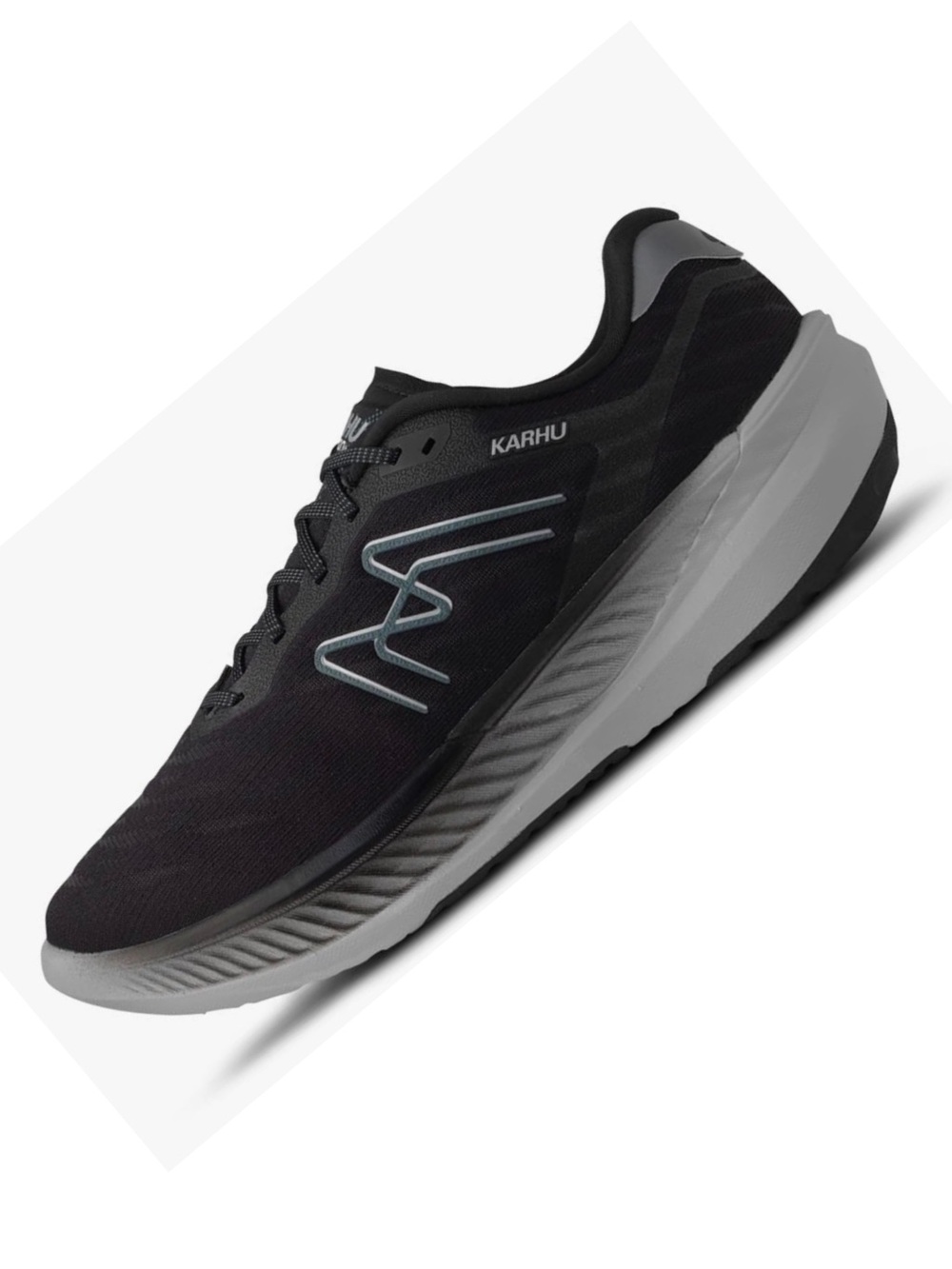 Karhu Fusion Ortix HiVo Women’s Running Shoes Black Gray US 8.5 EU 40 Athletic